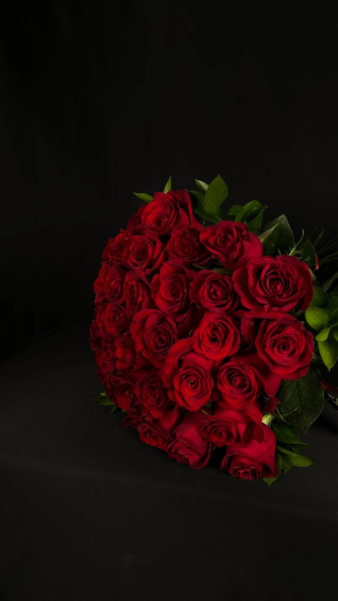 Sade Kırmızı Gül Buketi